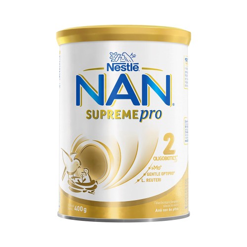 Nestle Nan Supreme Pro 2 Γάλα 2ης Βρεφικής Ηλικίας σε Σκόνη από τον 6ο μήνα 400g Nestle Nan Supreme Pro 2 Γάλα 2ης Βρεφικής Ηλικίας σε Σκόνη από τον 6ο μήνα 400g