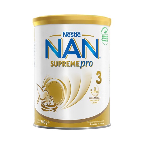 Nestle Nan Supreme Pro 3 Γάλα σε Σκόνη από τον 12ο μήνα 800g