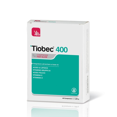 Tiobec 400 Συμπλήρωμα Διατροφής για το Οξειδωτικό Στρες & το Νευρικό Σύστημα 40tabs Tiobec 400 Συμπλήρωμα Διατροφής για το Οξειδωτικό Στρες & το Νευρικό Σύστημα 40tabs