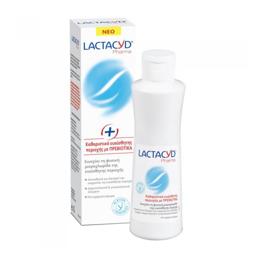 Lactacyd Plus Καθαριστικό Ευαίσθητης Περιοχής με Πρεβιοτικά 250ml