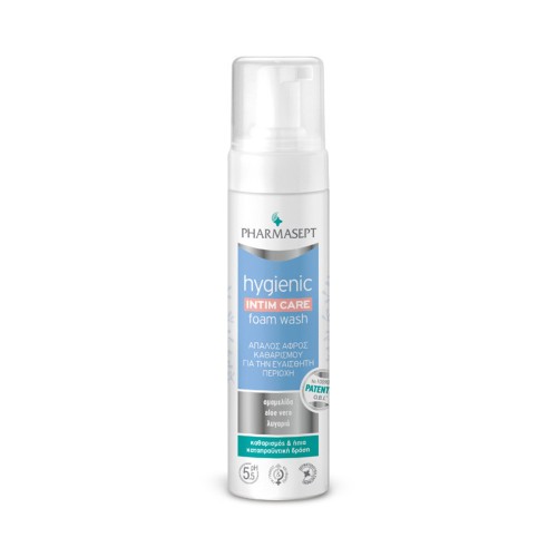 Pharmasept Hygienic Foam Wash Απαλός Αφρός Καθαρισμού για την Ευαίσθητη Περιοχή 200ml