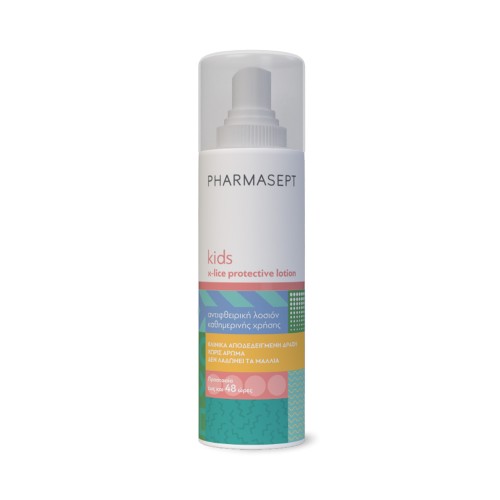 Pharmasept Kids X-Lice Αντιφθειρική Λοσιόν Καθημερινής Χρήσης Χωρίς Άρωμα 100ml