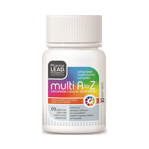 Pharmalead Multi A-Z Advanced Multivitamin Complex 30tabs