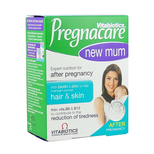 Vitabiotics Pregnacare New Mum Συμπλήρωμα Διατροφής Μετά την Εγκυμοσύνη 56tabs