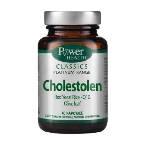 Power Health Classics Platinum Cholestolen για τη Μείωση της Χοληστερίνης, 40caps Power Health Classics Platinum Cholestolen για τη Μείωση της Χοληστερίνης, 40caps