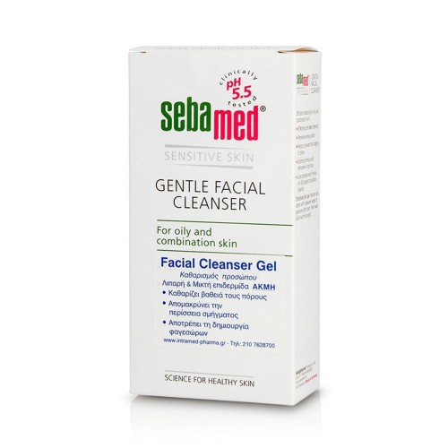 Sebamed Gentle Facial Cleanser Gel Καθαρισμού Προσώπου για Λιπαρή & Μικτή Επιδερμίδα 150ml Sebamed Gentle Facial Cleanser Gel Καθαρισμού Προσώπου για Λιπαρή & Μικτή Επιδερμίδα 150ml