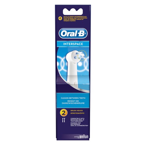 Oral-b Interspace Ανταλλακτικές Κεφαλές 2τμχ