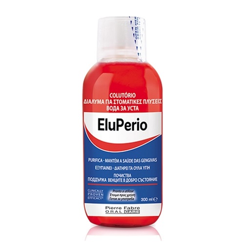 Elgydium EluPerio Mouthwash Chlorhexidine Oral Solution 0.12%, 300ml