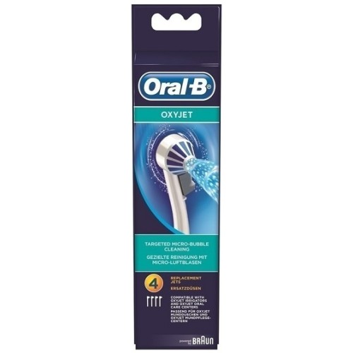 Oral-B Nozzle Oxyjet Ανταλλακτικά, για τις συσκευές Oxyjet, 4 τμχ