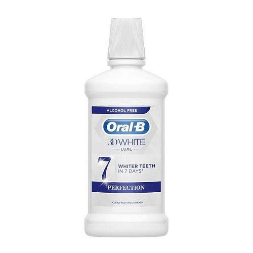Oral-B 3D White Luxe 7 Days Perfection 500ml