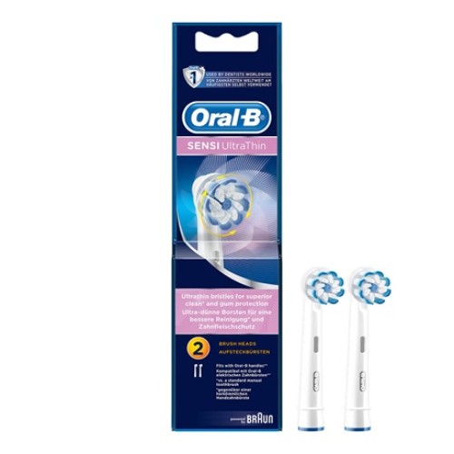 Oral-B Sensi Ultra Thin Ανταλλακτικές Κεφαλές για Ηλεκτρική Οδοντόβουρτσα 2τμχ Oral-B Sensi Ultra Thin Ανταλλακτικές Κεφαλές για Ηλεκτρική Οδοντόβουρτσα 2τμχ