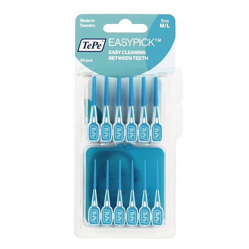 TePe EasyPick M / L Enhanced Elastic Toothpick, 36pcs