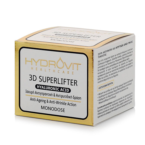 Hydrovit 3D Superlifter Αντιγηραντικό Serum Προσώπου με Υαλουρονικό Οξύ 60τμχ