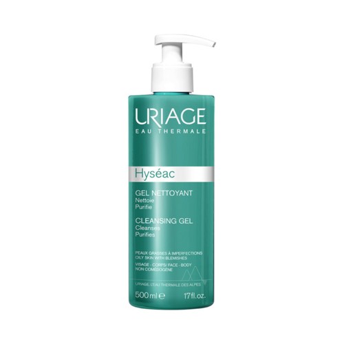 Uriage Hyseac Cleansing Gel Combination to Oily Skin Τζελ Καθαρισμού για Μεικτό & Λιπαρό Δέρμα 500ml Uriage Hyseac Cleansing Gel Combination to Oily Skin Τζελ Καθαρισμού για Μεικτό & Λιπαρό Δέρμα 500ml