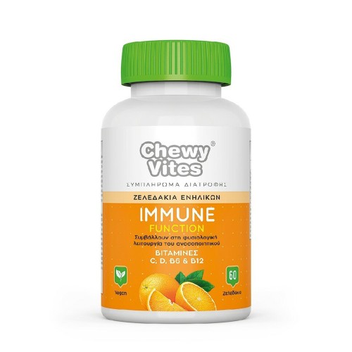 Vican Chewy Vites Adults Immune Function Πολυβιταμίνες για Ενίσχυση Ανοσοποιητικού 60 ζελέδακια Vican Chewy Vites Adults Immune Function Πολυβιταμίνες για Ενίσχυση Ανοσοποιητικού 60 ζελέδακια