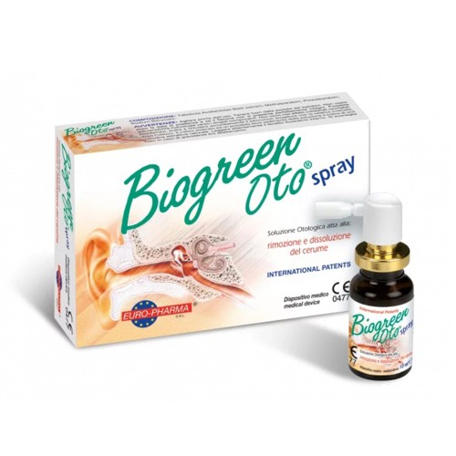 Bionat Biogreen Oto Ear Cleansing Spray 13ml