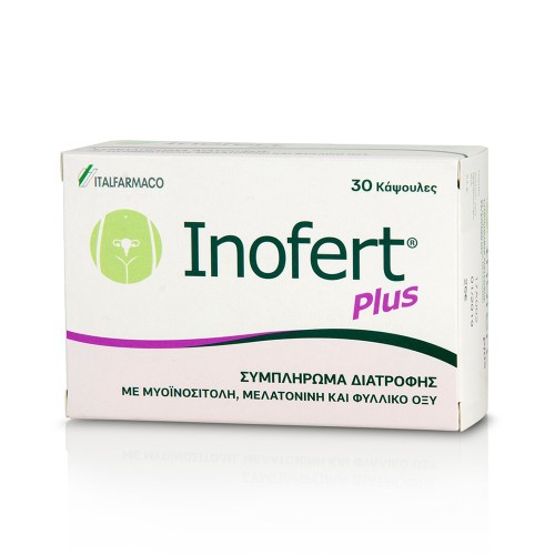 Italfarmaco Inofert Plus Συμπλήρωμα Διατροφής για την Αύξηση της Γονιμότητας 30caps