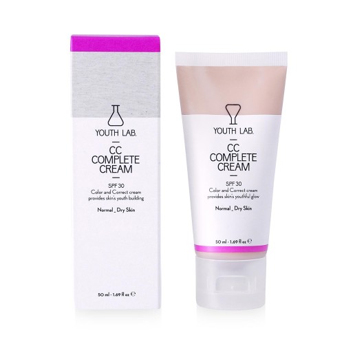 Youth Lab CC Complete Cream SPF30 Καλυπτική Κρέμα με Χρώμα για Κανονικές / Ξηρές Επιδερμίδες 50ml