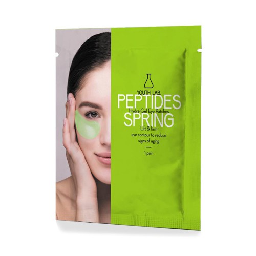 Youth Lab Peptides Spring Hydra-Gel Eye Patches Συσφιγκτική & Αντιρυτιδική Μάσκα Ματιών 1 ζευγάρι
