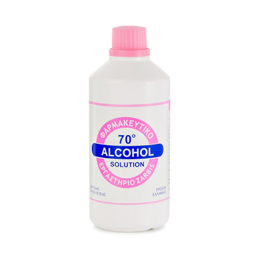 Zarbis Alcohol Solution Φαρμακευτικό Οινόπνευμα 70 Βαθμών 250ml