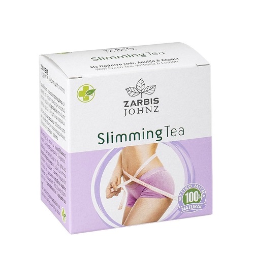 Zarbis Camoil Slimming Tea Αδυνατιστικό τσάι με πράσινο τσάι και Λουΐζα 10 φακελάκια