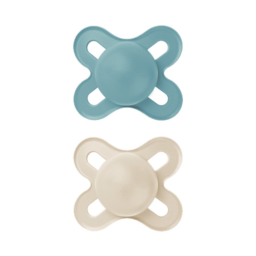 Mam Original Unprinted Πιπίλα Σιλικόνης 0-2m 2τμχ (078SΒc) - Μπλε / Μπεζ Mam Original Unprinted Πιπίλα Σιλικόνης 0-2m 2τμχ (078SΒc) - Μπλε / Μπεζ