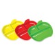 Munchkin Apple Plates Πιάτα σε Σχήμα Μήλου (6m+) 3τμχ 12102