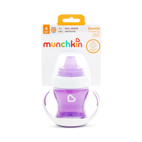 Munchkin Gentle Transition Cup (4m+) 118ml - Purple