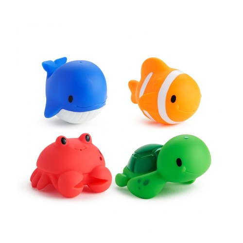 Munchkin Ocean Bath Squirts Μπουγελόφατσες Ζώα της Θάλασσας 4τμχ Munchkin Ocean Bath Squirts Μπουγελόφατσες Ζώα της Θάλασσας 4τμχ