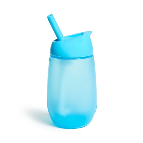 Munchkin Simple Clean Straw Cup Παιδικό Κύπελλο με Καλαμάκι (12m+) 296ml - Μπλε Munchkin Simple Clean Straw Cup Παιδικό Κύπελλο με Καλαμάκι (12m+) 296ml - Μπλε