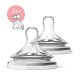 Philips Avent SCF045/27 Θηλή Natura Μεταβλητή Ροή 3m+ 2τμχ Philips Avent SCF045/27 Θηλή Natura Μεταβλητή Ροή 3m+ 2τμχ
