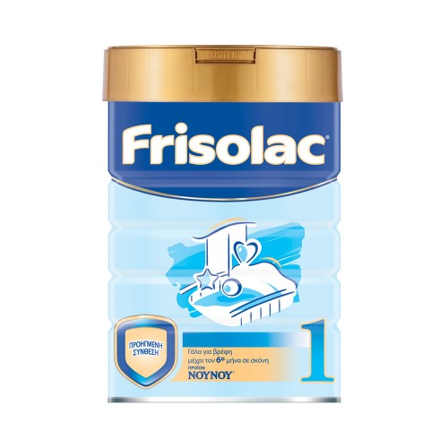 Frisolac No1 Γάλα σε Σκόνη για Βρέφη μέχρι τον 6ο Μήνα 400g
