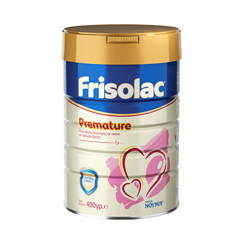 Frisolac Premature Γάλα Ειδικής Διατροφής σε Σκόνη για Πρόωρα Βρέφη 400g