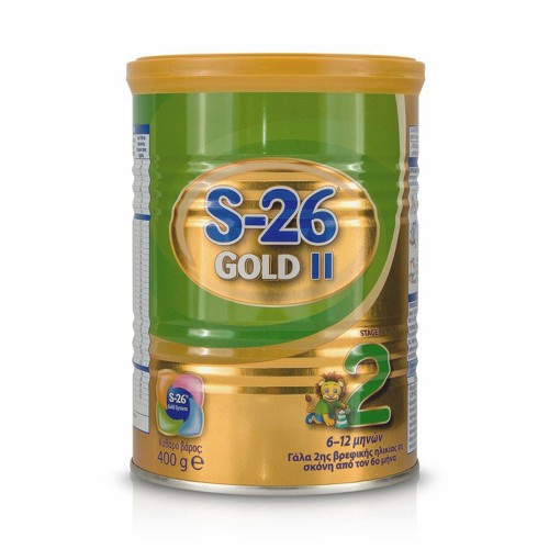 Wyeth S-26 Gold 2 Γάλα σε Σκόνη για Βρέφη 6-12 Μηνών 400g