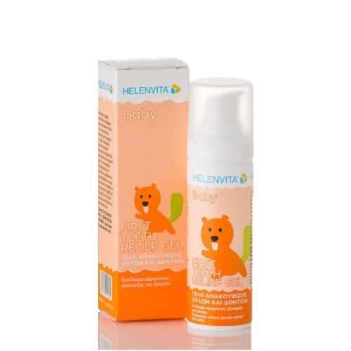 Helenvita Baby First Teeth Relief Gel Γέλη Ανακούφισης Ούλων & Δοντιών 30ml