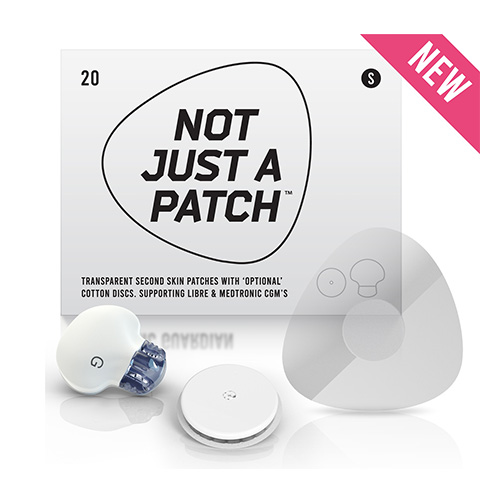 Not Just a Patch Clear Αδιάβροχο Αυτοκόλλητο για Αισθητήρα Freestyle Libre 2 Plus, Medtronic Guardian – Διάφανο