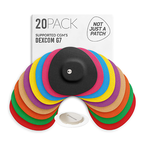 Not Just a Patch Original Αδιάβροχο Αυτοκόλλητο για Αισθήτηρα  Dexcom G7 – Διάφορα Χρώματα