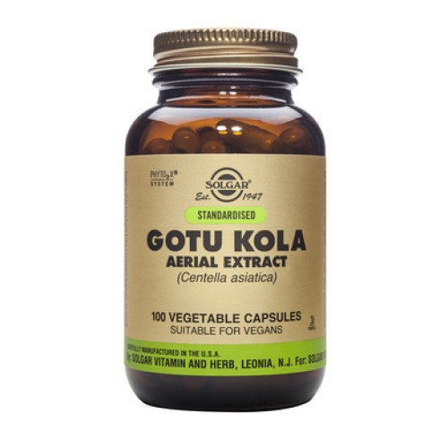 Solgar Gotu Kola 100 φυτικές κάψουλες