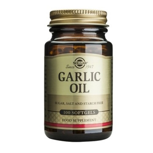 Solgar Garlic Oil Σκορδέλαιο 100 μαλακές κάψουλες