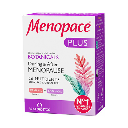 Vitabiotics Menopase Plus During & After Συμπλήρωμα για την Εμμηνόπαυση 56 ταμπλέτες