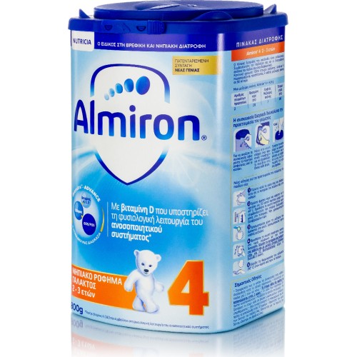 Nutricia Almiron 4 Νηπιακό Ρόφημα Γάλακτος σε Σκόνη 2-3 Ετών 800g Nutricia Almiron 4 Νηπιακό Ρόφημα Γάλακτος σε Σκόνη 2-3 Ετών 800g