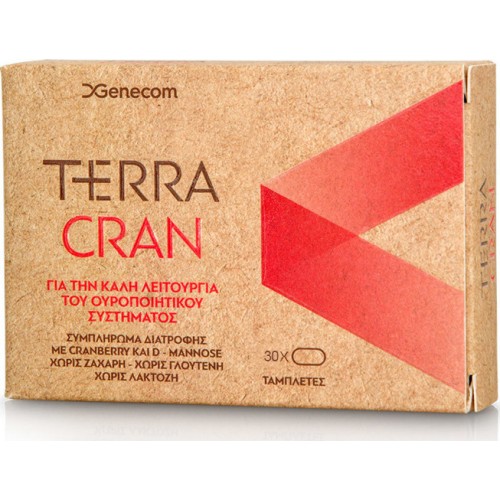 Genecom Terra Cran για την Καλή Λειτουργία του Ουροποιητικού Συστήματος 30tabs Genecom Terra Cran για την Καλή Λειτουργία του Ουροποιητικού Συστήματος 30tabs