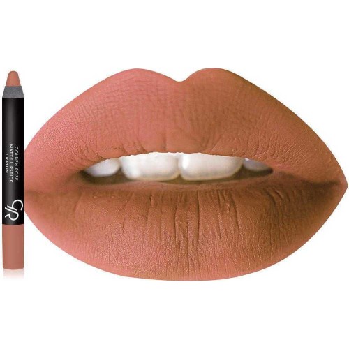 Golden Rose Matte Lipstick Crayon Μολύβι Κραγιόν 3.5g - 14 Golden Rose Matte Lipstick Crayon Μολύβι Κραγιόν 3.5g - 14