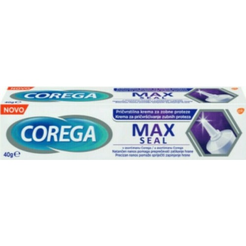 Corega Max Seal Στερεωτική Κρέμα Τεχνητής Οδοντοστοιχίας 40g Corega Max Seal Στερεωτική Κρέμα Τεχνητής Οδοντοστοιχίας 40g