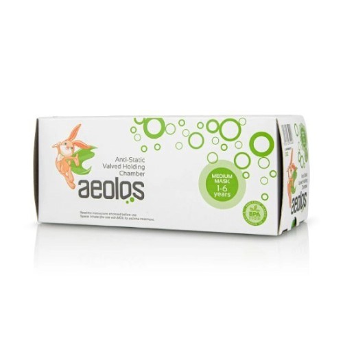Aeolos Αεροθάλαμος Εισπνοών Κατάλληλος για Παιδιά με Μάσκα 1-6 ετών