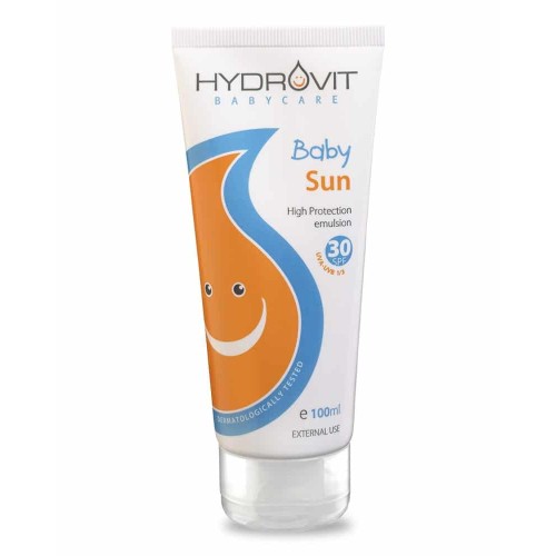 Target Pharma Hydrovit Βρεφικό Αντηλιακό Γαλάκτωμα για Πρόσωπο & Σώμα SPF30 100ml