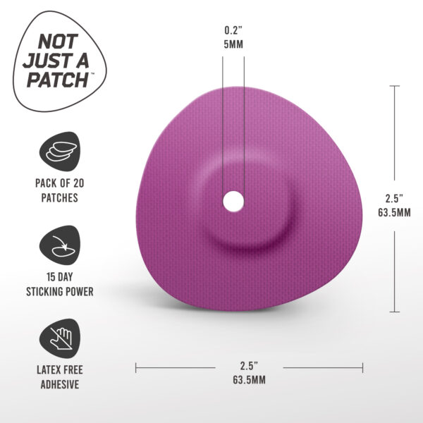 Αυτοκόλλητο patch σε διάφορα χρώματα διαστασεις