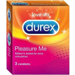 Durex Προφυλακτικά Pleasure Max 3τμχ με Ραβδώσεις