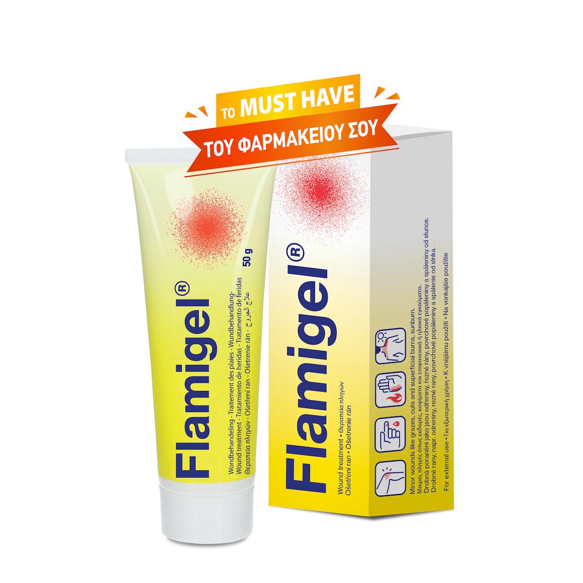Galenica Flamigel Gel για Επούλωση 50gr