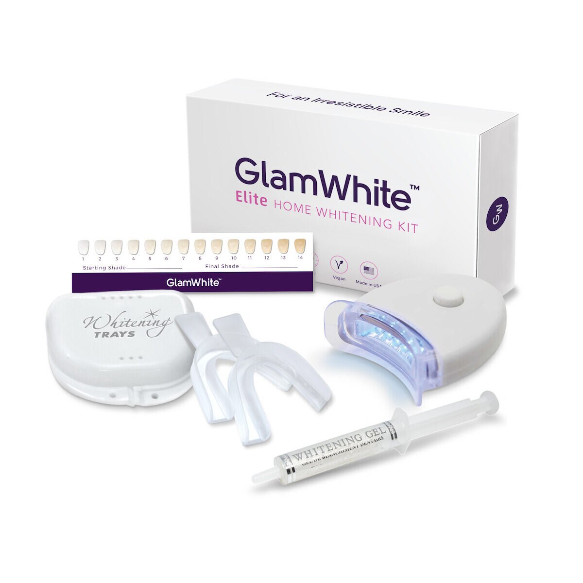 GlamWhite Elite Home Whitening Kit Λεύκανσης Δοντιών
